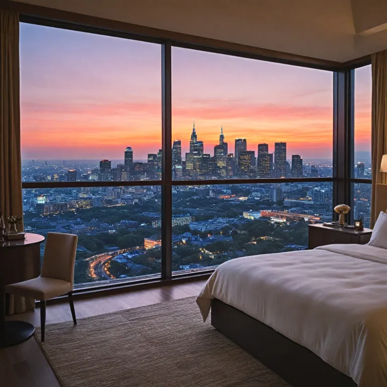 Elevate your stay: luxury hotels with breathtaking city views