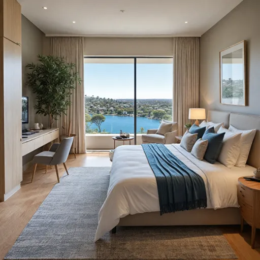 Elegant hotels in Australia with refined two-bedroom apartment options