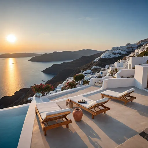 Where to stay in Santorini for refined caldera views and luxury stays