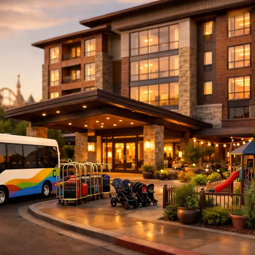 Elegant hotels near Disneyland with shuttle for a seamless family escape