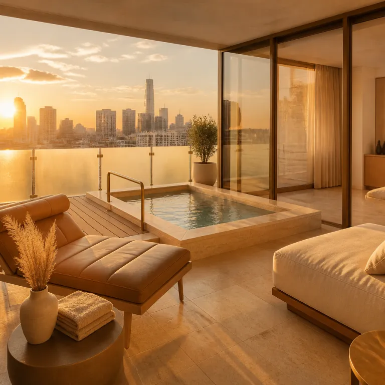 Elegant city escapes with a private pool in your hotel room
