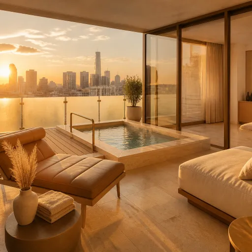 Elegant city escapes with a private pool in your hotel room