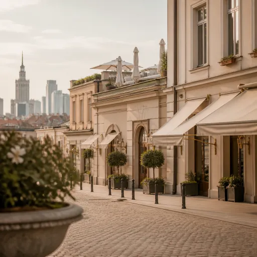 Elegant places to stay in Warsaw for a refined city break
